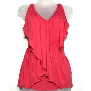 WILLI SMITH | Beautiful Ruffled Sleeveless Top - M